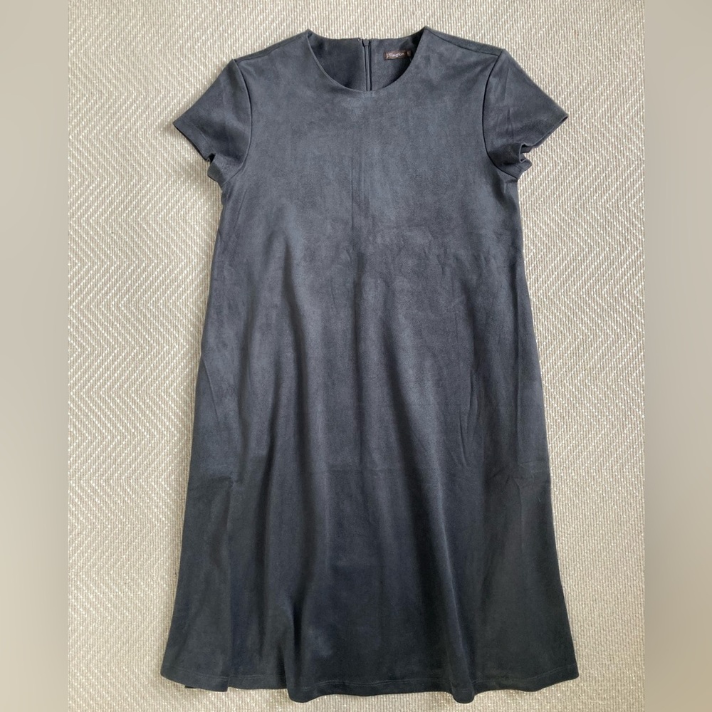 J.McLaughlin faux suede swing dress
